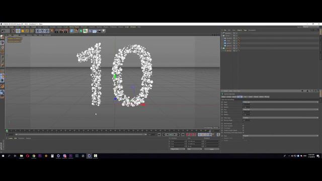 Tutorial Cinema 4d. Делаем обратный отсчет смотреть онлайн