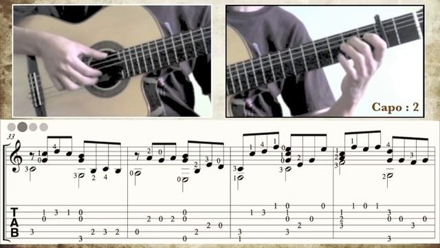 Canon in D (Guitar) [Notation + TAB] [Old edition] смотреть онлайн