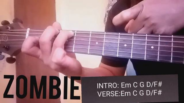 ZOMBIE GUITAR TUTORIAL #Zombie #TheCranberries #HowtoPlayZombie