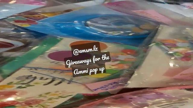 Ammi Pop Up Giveaways