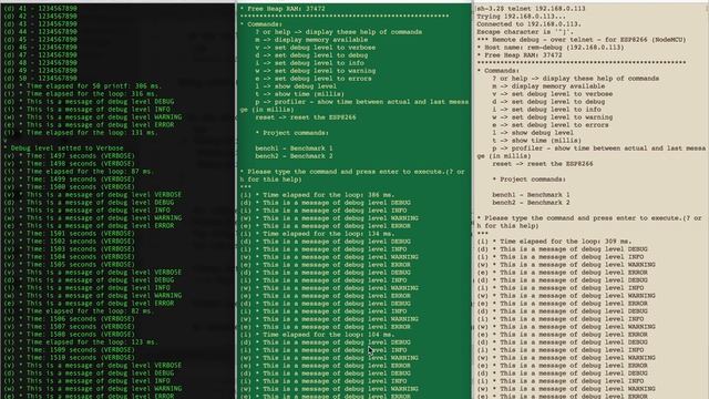 Remote Debug for Arduino ESP8266 over Telnet смотреть онлайн