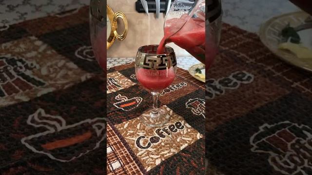 Арбузный фреш! Освежающий и очень вкусный напиток!
