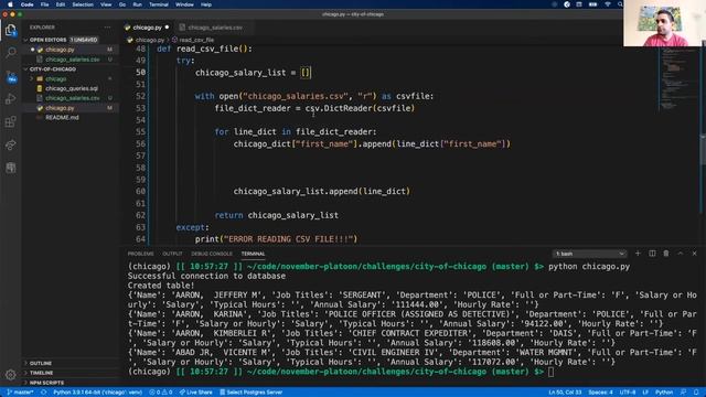 W4D5: City of Chicago Salaries Challenge Review (1 of 2) смотреть онлайн