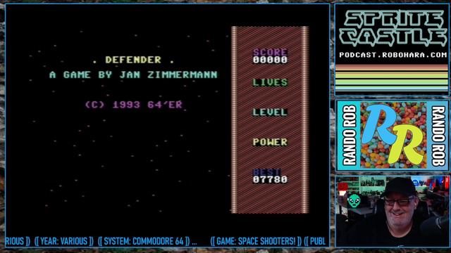Defender +2 (C64/MiSTer) | Sprite Castle Plays смотреть онлайн