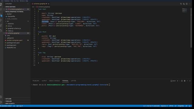 Creating a Twitter like backend with Neo4j + GraphQL | Part I смотреть онлайн