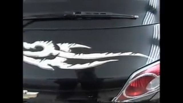 Аэрография в Харькове Крышка багажника Chevrolet смотреть онлайн