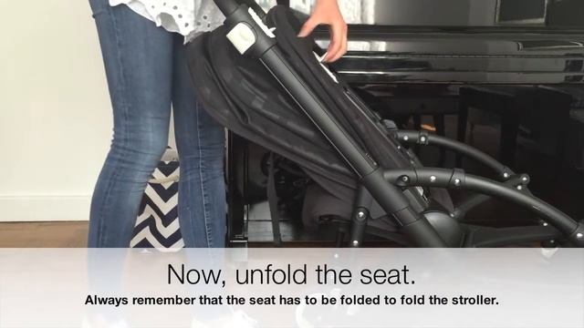 Bugaboo Bee3 - folding and unfolding смотреть онлайн