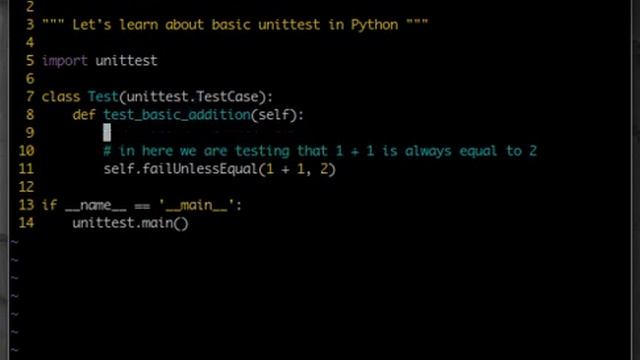Basic Introduction on Unittest in Python смотреть онлайн