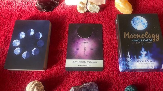Moonology Oracle Deck, New Moon In Libra ♎️. guide book audio description смотреть онлайн