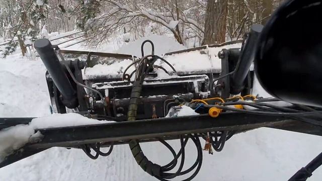 Snowplowing Finland. Уборква снега В Финляндии. смотреть онлайн