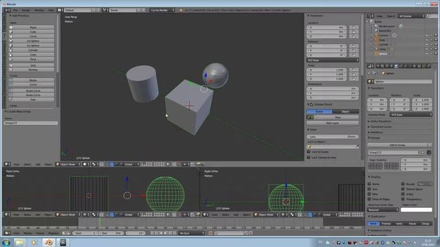 Миграция с 3D Max в Blender (часть 3) Similar selection, Group, Save смотреть онлайн