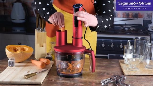 Видеообзор на погружной блендер Zigmund & Shtain BH-341 M смотреть онлайн