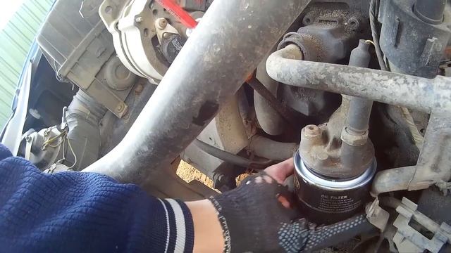 ЗАМЕНА МОТОРНОГО МАСЛА VW PASSAT B3