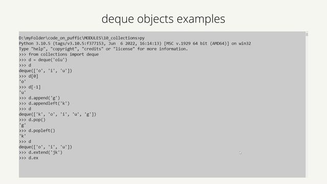 Python Modules #10: collections module Python | Container datatypes смотреть онлайн