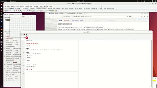 How to Install New Package in Lazarus IDE смотреть онлайн
