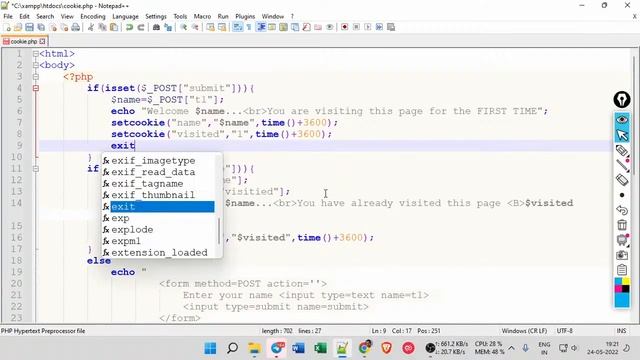 Open Source Programming - PHP: Cookies & Session смотреть онлайн
