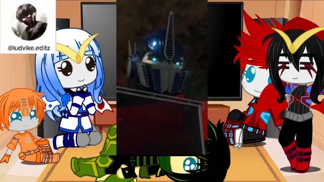 Bee team react to Transformer reactivate and Optimus Prime || ?__Airadi__? || смотреть онлайн