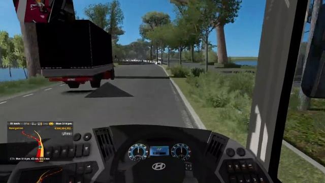 ETS2: Cox's Bazar To Dhaka (Desh Travels Hyundai Universe)