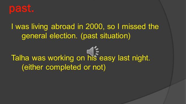 The Past Continuous /Progressive Tense смотреть онлайн