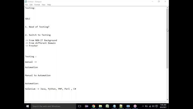 SELENIUM with PYTHON tutorials || Demo - 1 || by Mr. Nikhil Raju On 08-09-2021 @7AM IST смотреть онлайн