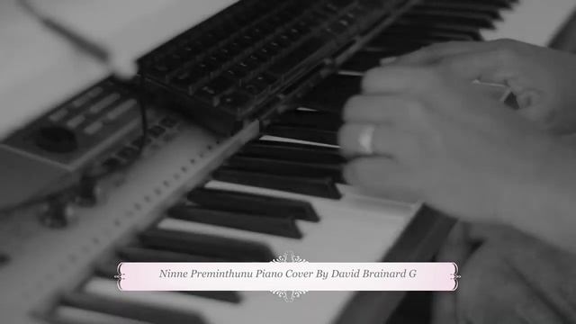 Ninne Preminthunu Piano Cover By David Brainard G - Telugu Christian Songs 2020 смотреть онлайн