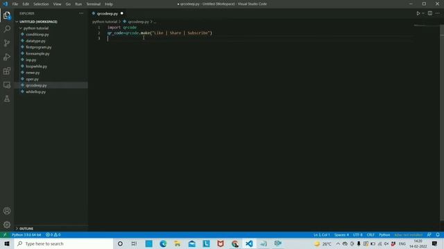 Generate QR code in 3 lines of python code смотреть онлайн