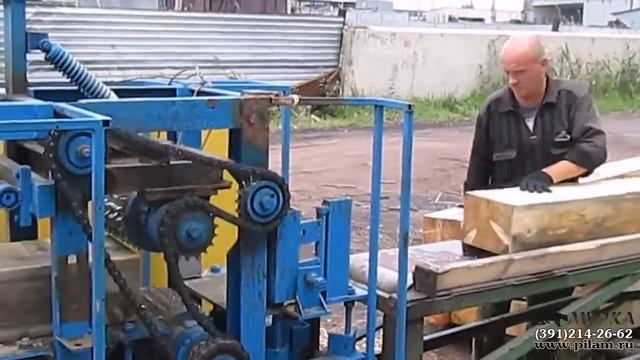 Станок Мурка для наколки шпал перед пропиткой ШИП 240 смотреть онлайн