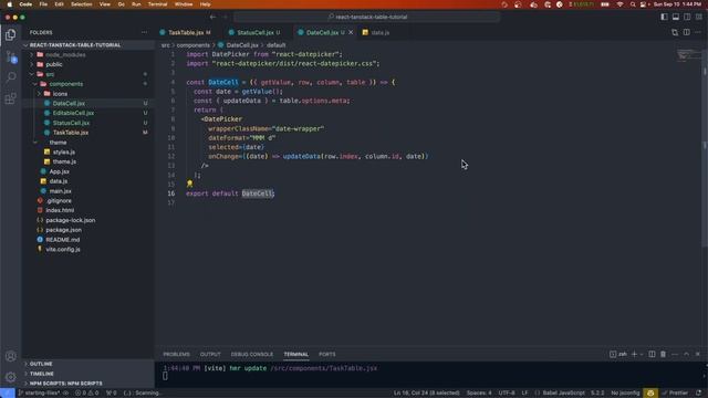 React Table Tutorial (TanStack Table) смотреть онлайн