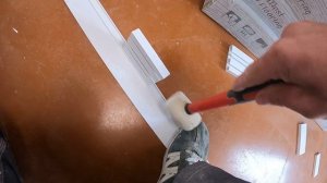 Как надеть бленду/багет на карниз.