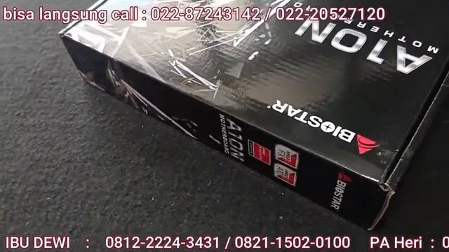 UnBoxing Mainboard "si kecil cabe rawit" Biostar A10N-9830E смотреть онлайн