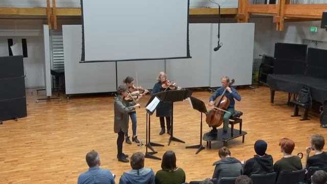 Gulp for String Quartet by Russell Henderson (unfinished version) смотреть онлайн