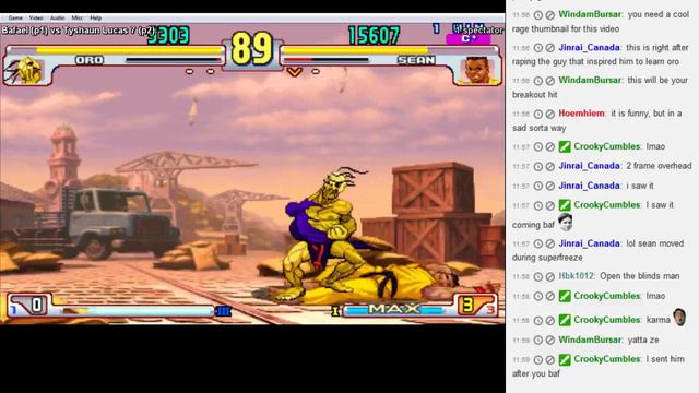 SF3 casuals vs Tyshaun Lucas 7 (Brazilian God of Fightcade??) смотреть онлайн