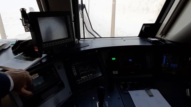 Учебная поездка по системе автоведения с ТЧМИ КТЖ. смотреть онлайн