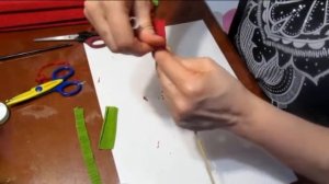 Мастер класс Гвоздика #цветы из бумаги#