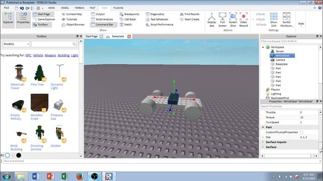 How to Make a Vehicle in Roblox (Tutorial) смотреть онлайн