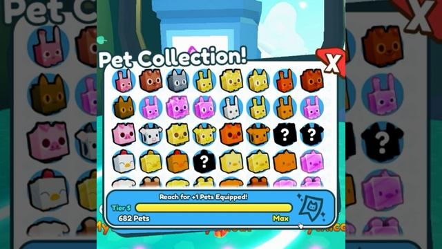 Как БЕСПЛАТНО надеть 9 петов в Pet Simulator X Роблокс #shorts смотреть онлайн