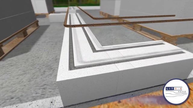 Aerated Concrete Consruction 3D Animated Guideline