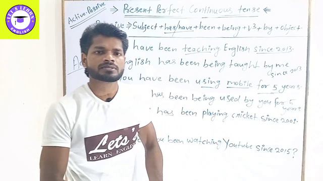Present Perfect Continuous- (Active -Passive). 100% समझ में आएगा। смотреть онлайн