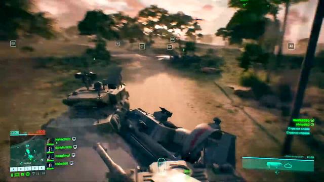 Большое скопление военной техники Battlefield 2042 смотреть онлайн