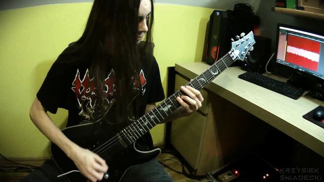 Vader - Shock and Awe (guitar cover) смотреть онлайн