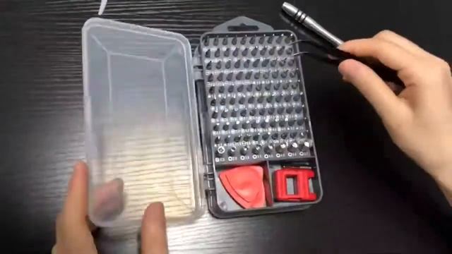 KINDLOV 112 in 1 Screwdriver Set of Screw Driver Bit Set смотреть онлайн