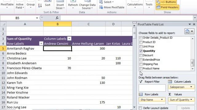 Excel 2010 Tutorial Sorting and Filtering PivotTable Data Microsoft Training Lesson 22.7 смотреть онлайн