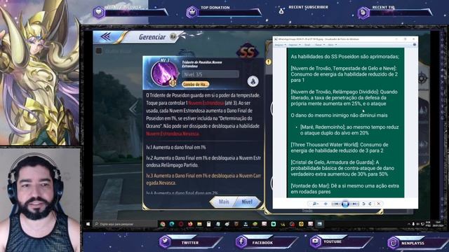 Buff's Nerf's Vão Impactar no Meta: Nerf Eris e Buff's Atena, Hades Poseidon Saint Seiya Awakening смотреть онлайн