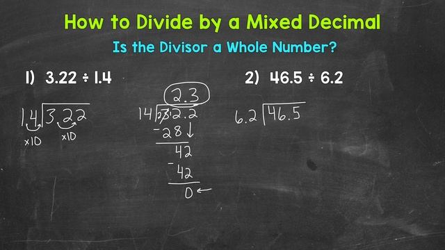 How to Divide by Mixed Decimals | Dividing Decimals | Math with Mr. J смотреть онлайн