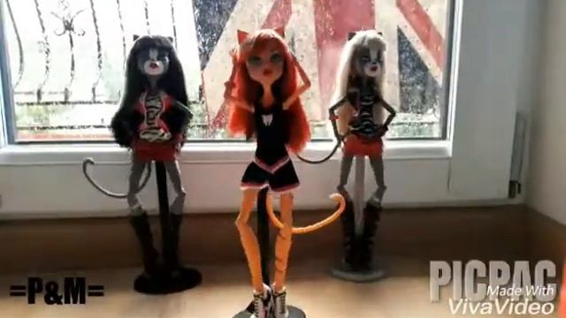 ты готов услышать нет - Monster High Stop Motion (Toralei vs Porter) смотреть онлайн