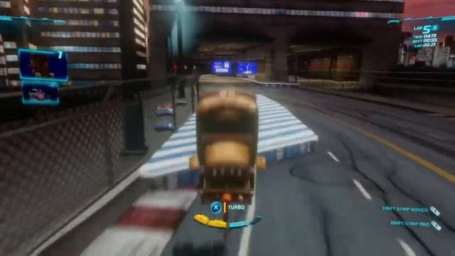Cars 2 The Video Game | Mater - Vista Run | 9 laps смотреть онлайн