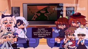 ⍣ ೋ ⚠️ FPE React to DANGER AU || Gacha FPE || Reaction Video || The Nice kids and The bullies ||