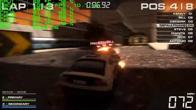 Burnin Rubber 5 HD (Ultra) - GTX 1070 + i5 4460 смотреть онлайн