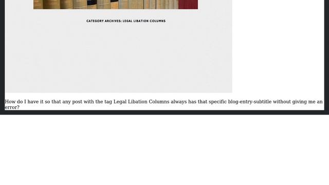 Wordpress: Conditional category & tag statement смотреть онлайн