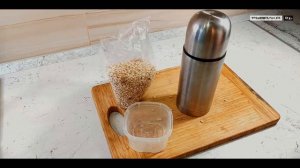 Как приготовить ПЕРЛОВКУ для РЫБАЛКИ в термосе (рецепт). Как насадить перловку на крючок.